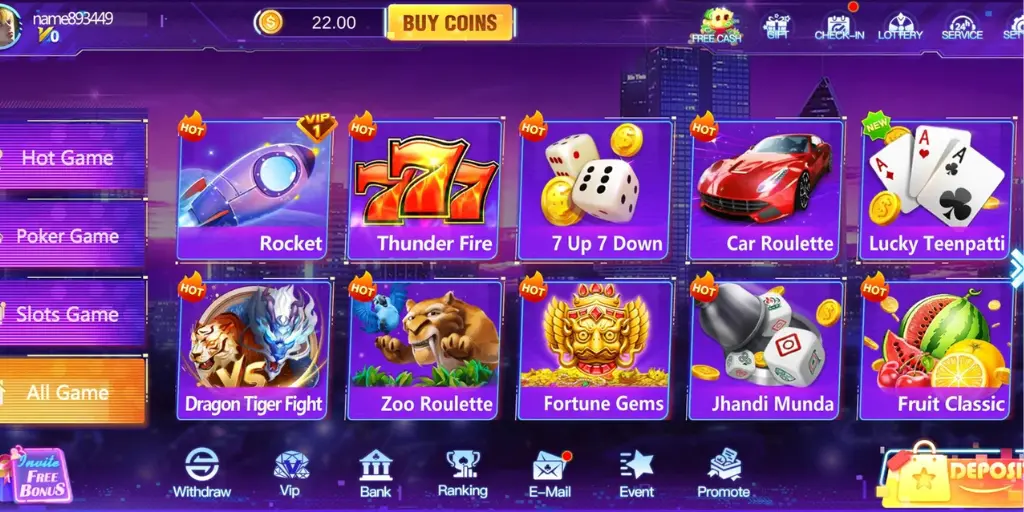 Luck22 Games